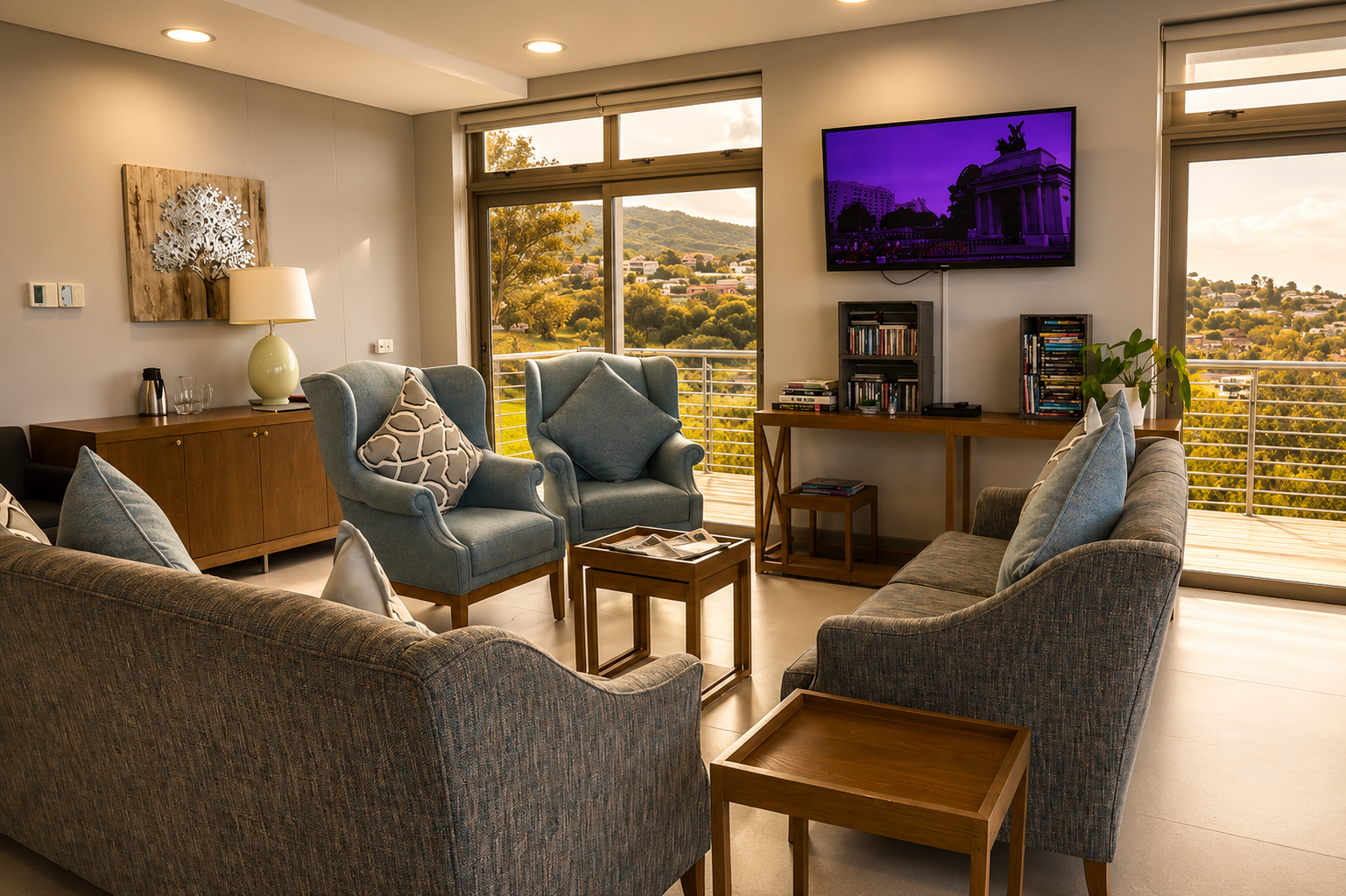 De plattekloof Living area 2
