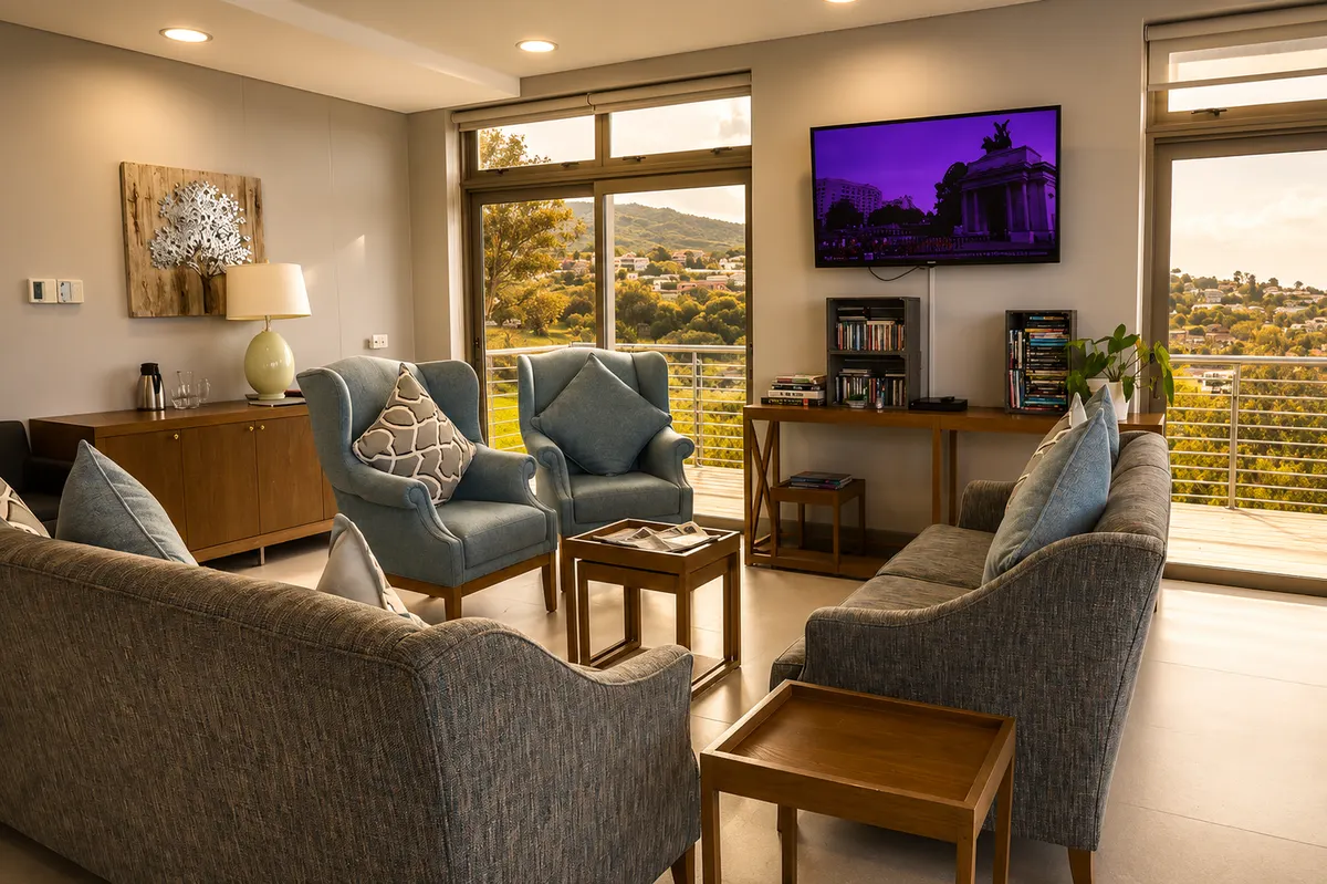 De plattekloof Living area