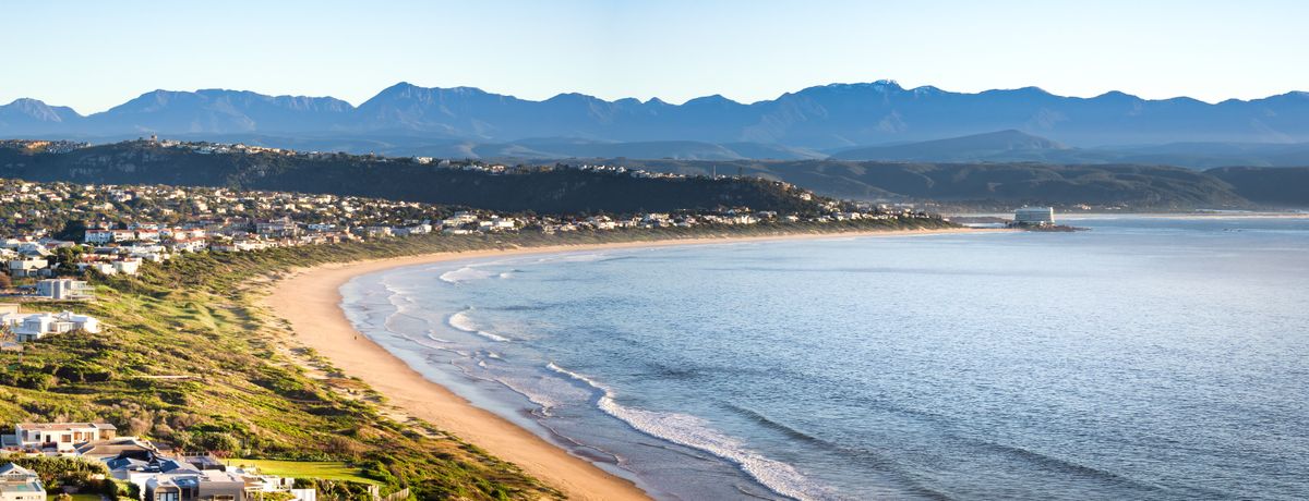 Plettenberg Bay coastline Beach and coastline at Plettenberg Bay